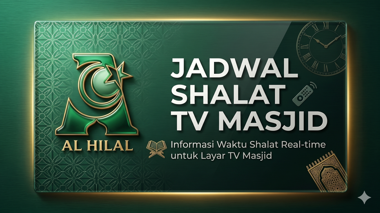 Jam Masjid TV Android Banner